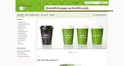 Desktop Screenshot of diekaffeesachsen.de